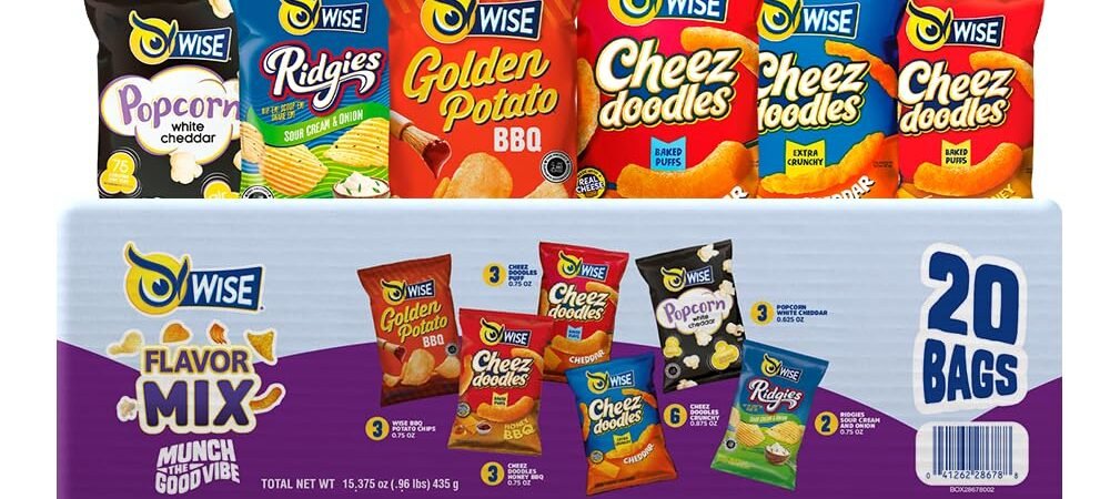Wise Snacks Flavor Mix Potato Chips Variety Pack: A Practical Guide to Individually Portioned Snacking