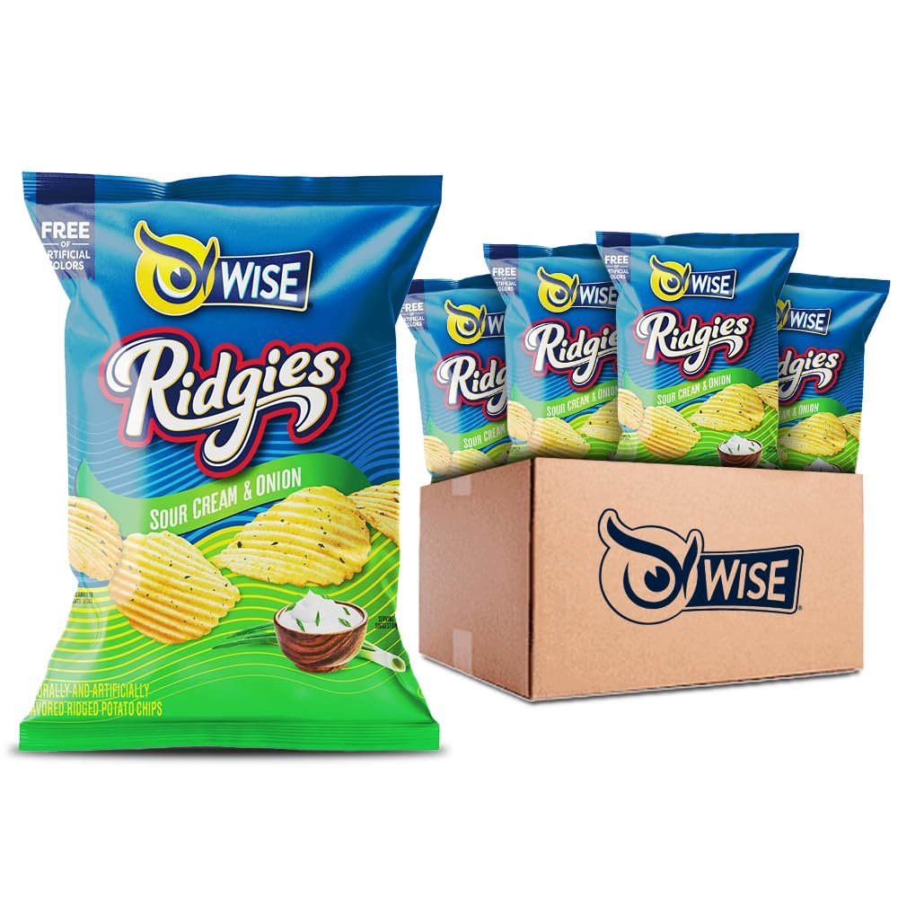 Wise Snacks Ridgies Sour Cream and Onion Potato Chips: A Practical Guide to Individual Snacking